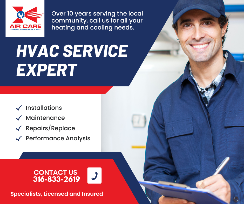TURN TO THE EXPERTS, HVAC PROFESSIONALS by Air Care Professionals in