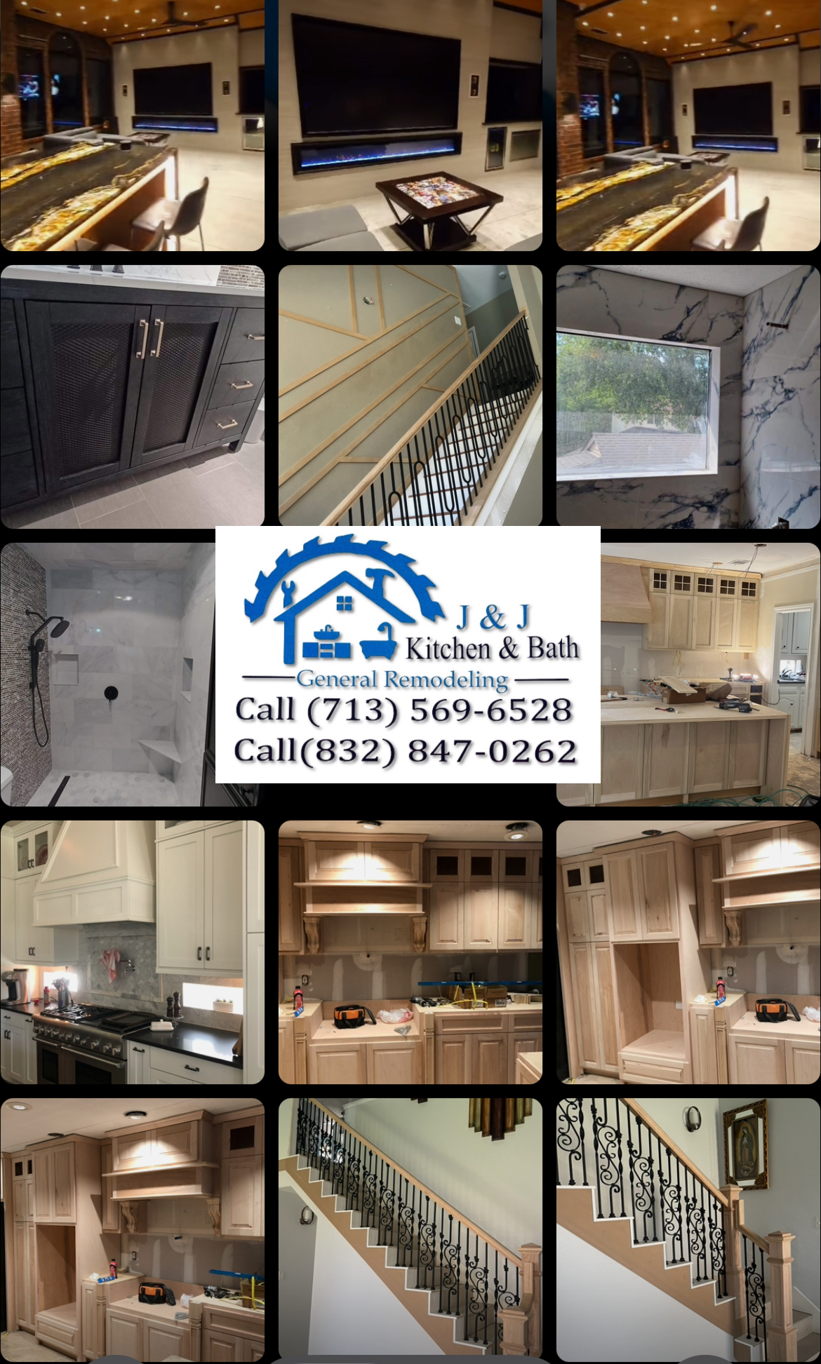 General remodeling baths kitchen interior outdoor & more by J&J ...
