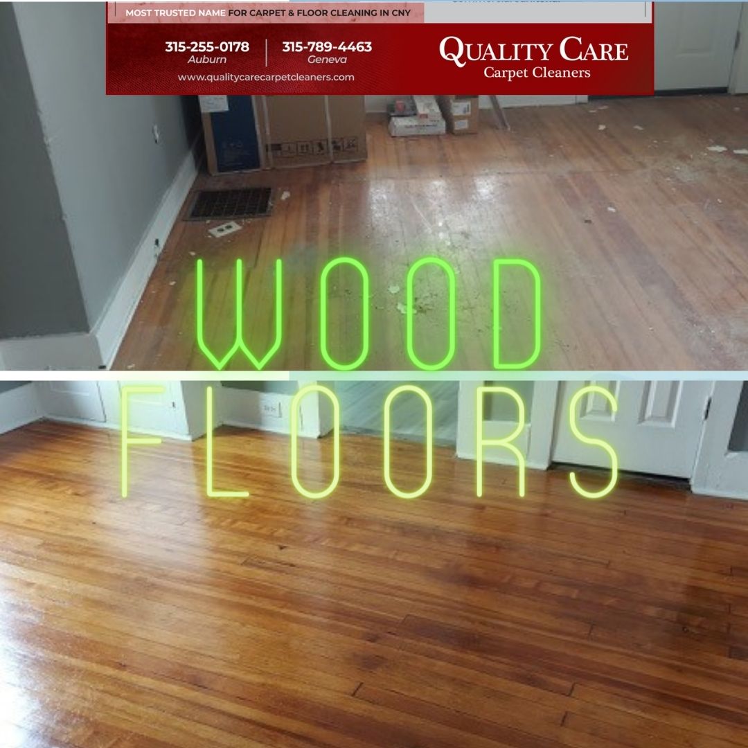 Do You want your Wood Floors to look their best? Call Quality Care