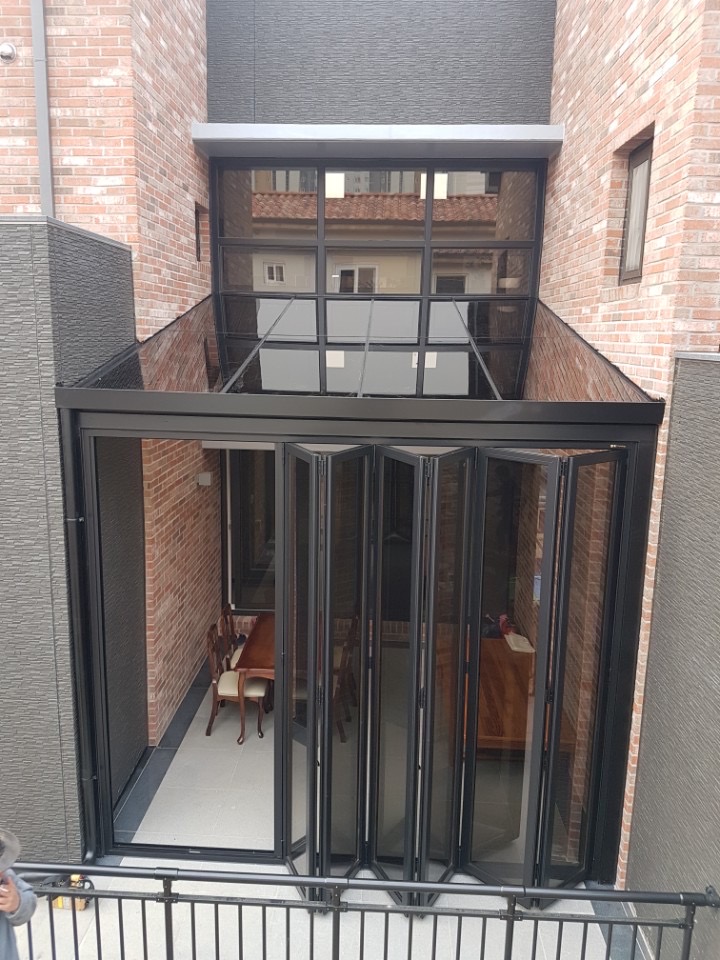 EZ FOLDADOOR SUN ROOM OPTIONS by EZ FOLDADOOR BIFOLD PATIO DOORS