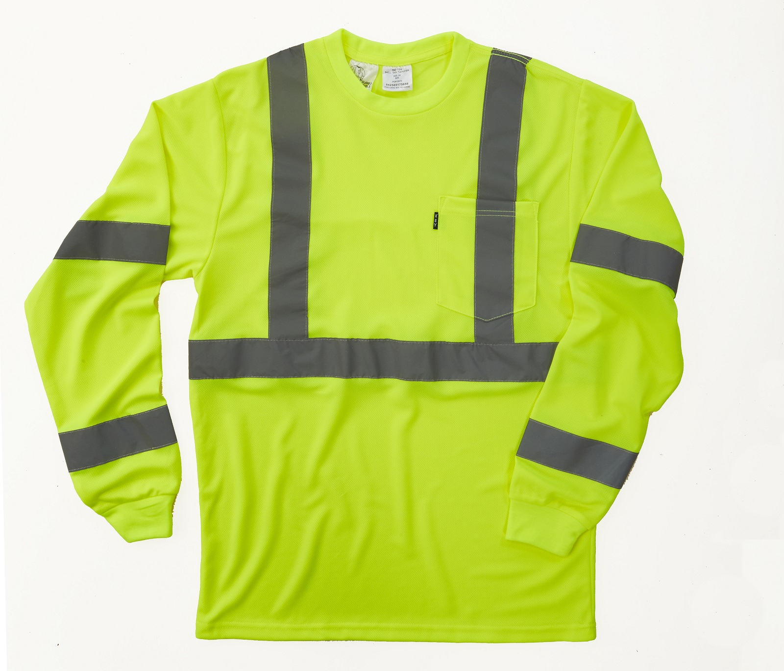 848 Hi-Visibility Long Sleeve Pocket T-Shirt