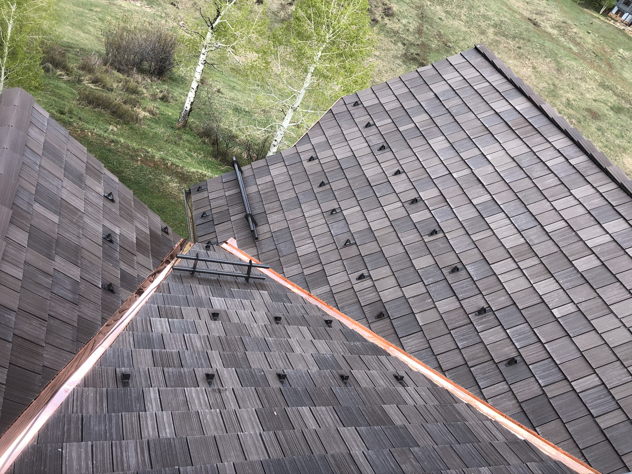 5”6” K Style Seamless Gutter fabrication & Installation by Z&Z Roofing