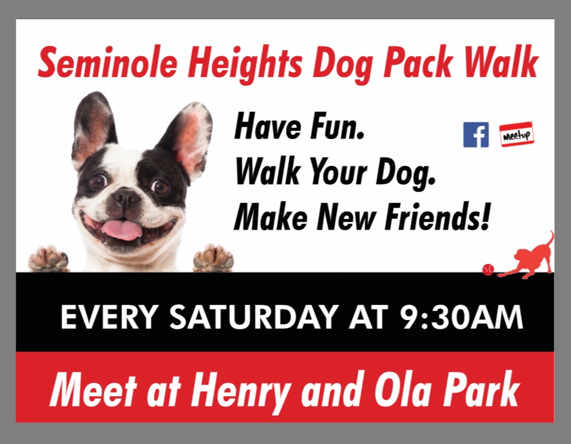 Saturday Morning Dog Pack Walk by Seminole Heights Dog Pack in Tampa