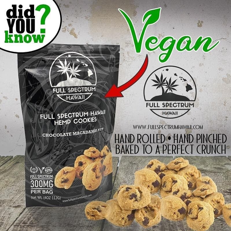The World's Best Hemp Cookies by Full Spectrum Hawaii, LLC in