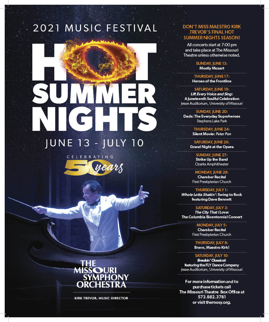 Hot Summer Nights 2021 by The Missouri Symphony in Columbia, MO Alignable